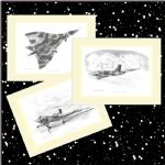 A5 Pencil Sketch Print Set